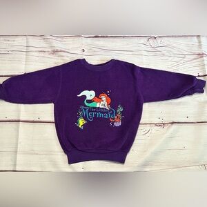 Vintage Disney The Little Mermaid Girls' Sweatshirt